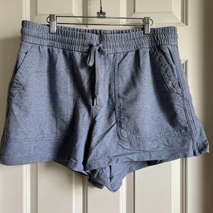 Athleta Farallon Heathered Short - Blue - Size 18